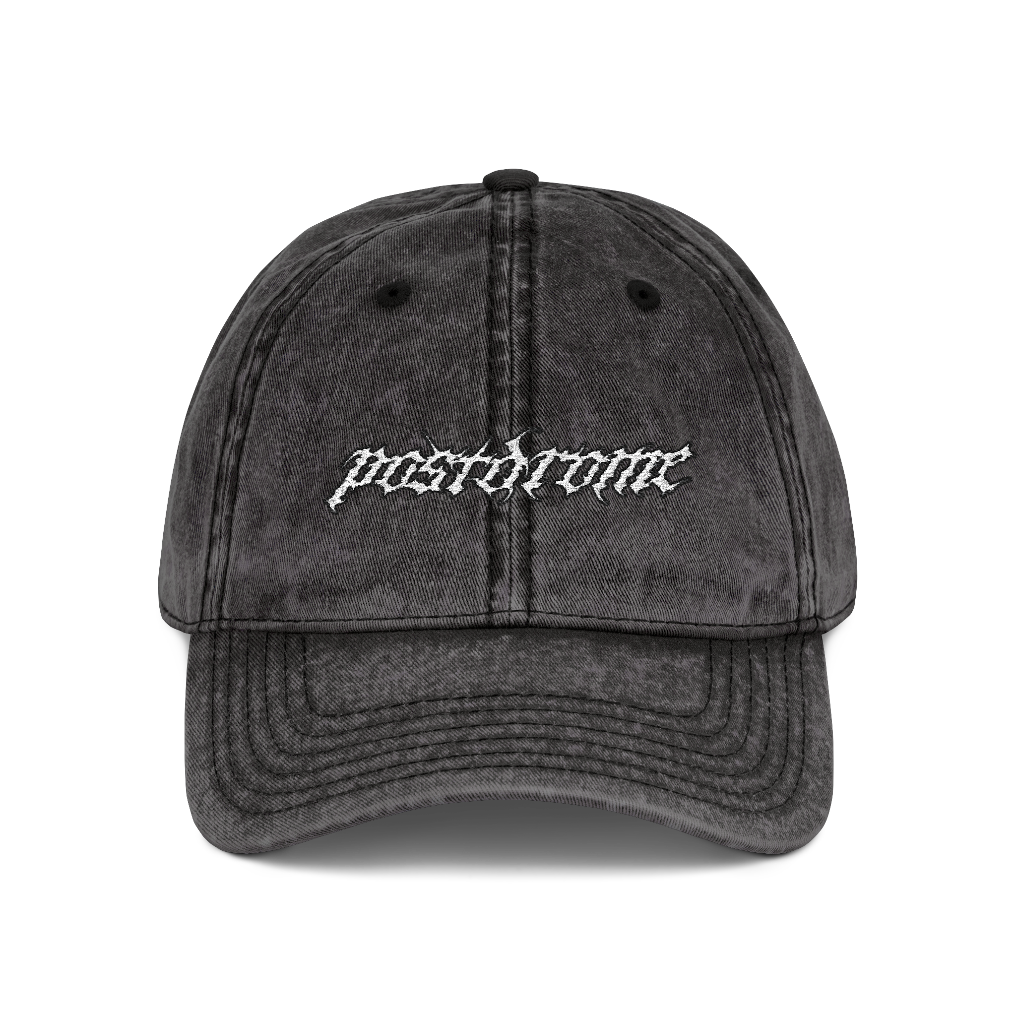 postdrome logo Distressed Hat